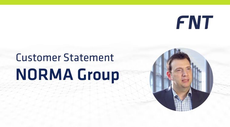 Customer statement NORMA Group | FNT Software